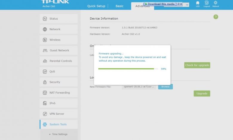Make Your TP-LINK Router into a High Power Router with OpenWrt