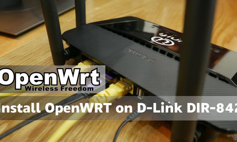 OpenWRT - Install OpenWRT on D-Link DIR-842