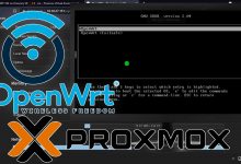 Run an OpenWRT VM on Proxmox VE