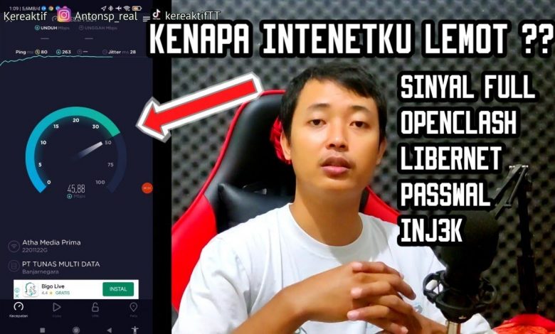 Sinyall full tapi internet di STB Openwrt lemot jadi ini penyebabnya pemain GSM dan inj3k wajib tau Sinyall full tapi internet di STB Openwrt lemot jadi ini penyebabnya pemain GSM dan inj3k wajib tau