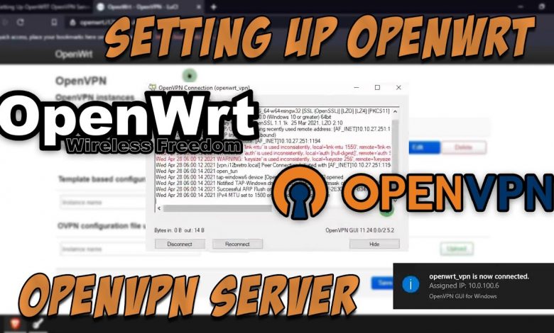 Setting Up OpenWRT OpenVPN Server and Certificate Creation Setting Up OpenWRT OpenVPN Server and Certificate Creation