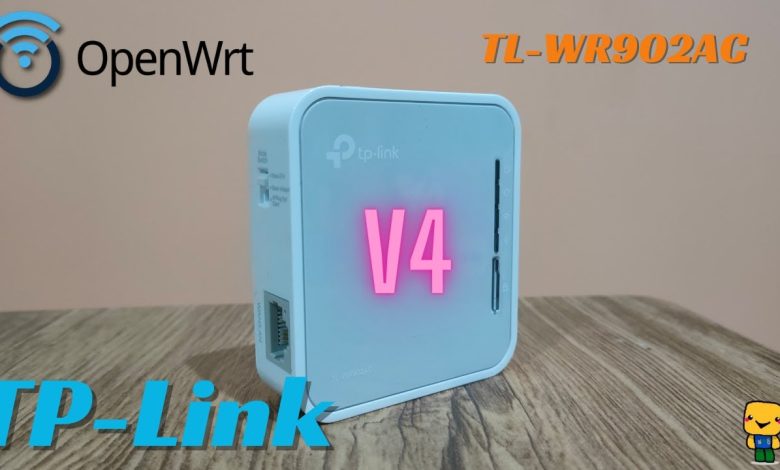 TP-Link TL-WR902AC v4 OpenWrt : A friendly guide.