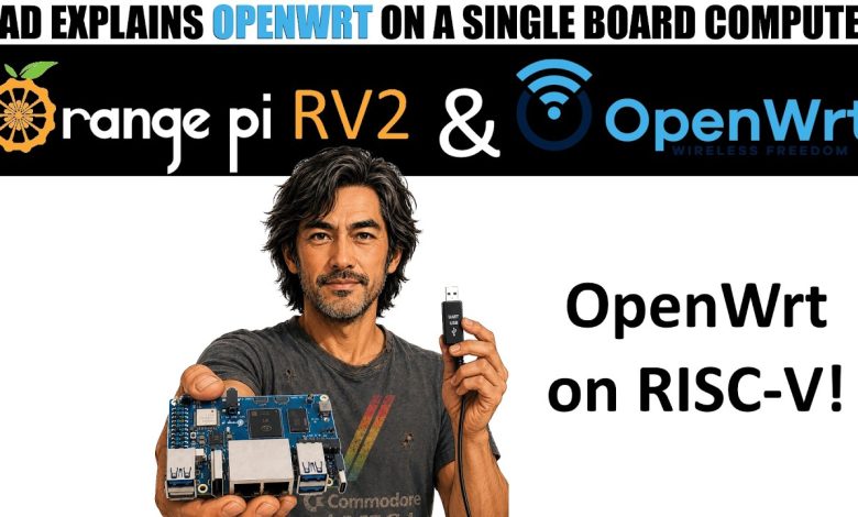 OpenWRT on an Orange Pi RV2 - Easy, Fast... and Cheap (kind of)
