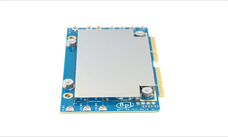 Banana Pi Debut Wi-Fi 7 Module NIC BE14 (V2.1) for R4 /R4 Pro OpenWrt Banana Pi Debut Wi-Fi 7 Module NIC BE14 (V2.1) for R4 /R4 Pro OpenWrt