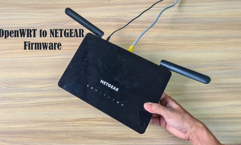Revert NETGEAR from OpenWRT
