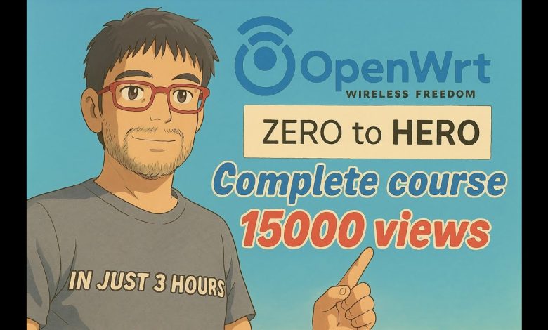 27d OpenWRT Complete Course become ZERO to HERO in just 3 Hours #education #openwrt #training 27d OpenWRT Complete Course become ZERO to HERO in just 3 Hours #education #openwrt #training